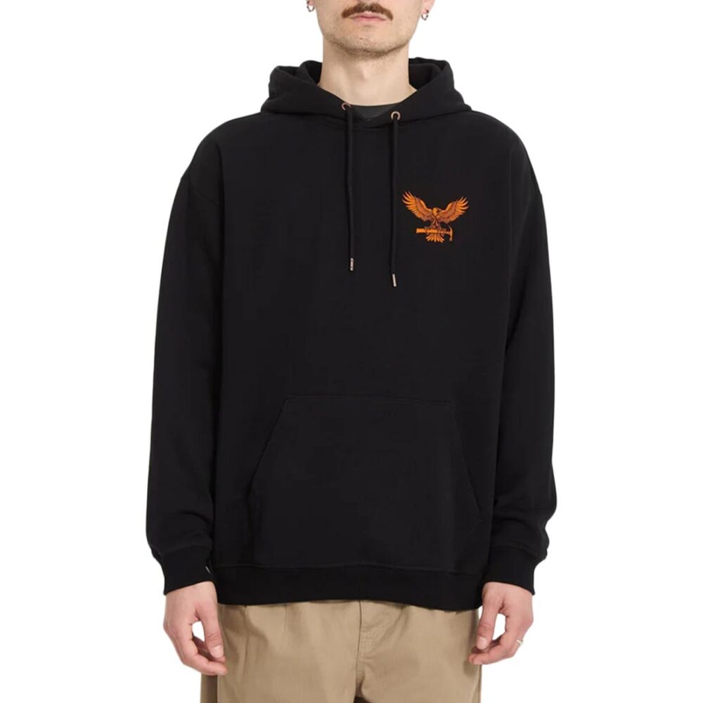 Volcom Hammered Pullover Hoodie - Black