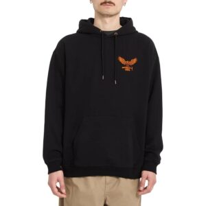 Volcom Hammered Pullover Hoodie - Black