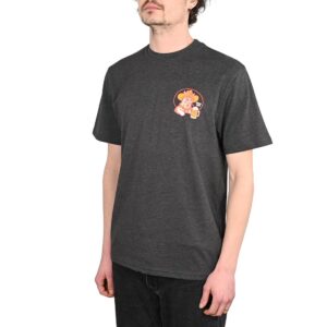 Volcom Meowdy Short-Sleeved T-Shirt - Heather Black