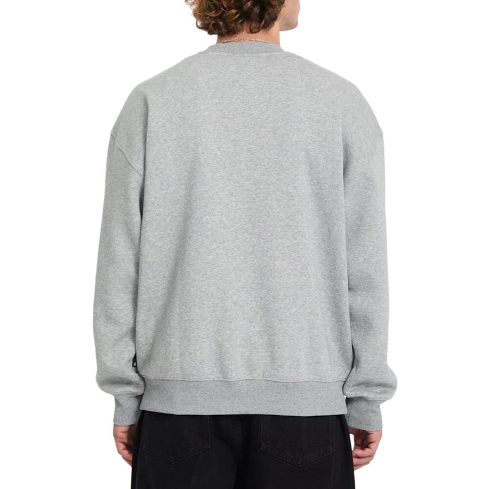 Volcom Single Stone Pullover Crew Sweater - Black