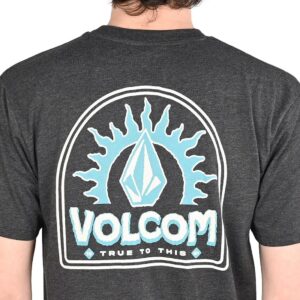 Volcom Solstice Short-Sleeved T-Shirt - Heather Black