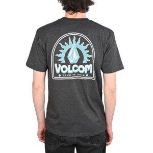 Volcom Solstice Short-Sleeved T-Shirt - Heather Black