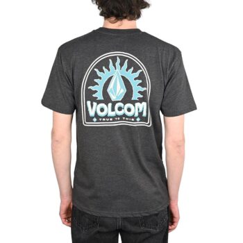 Volcom Solstice Short-Sleeved T-Shirt - Heather Black