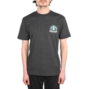 Volcom Solstice Short-Sleeved T-Shirt - Heather Black