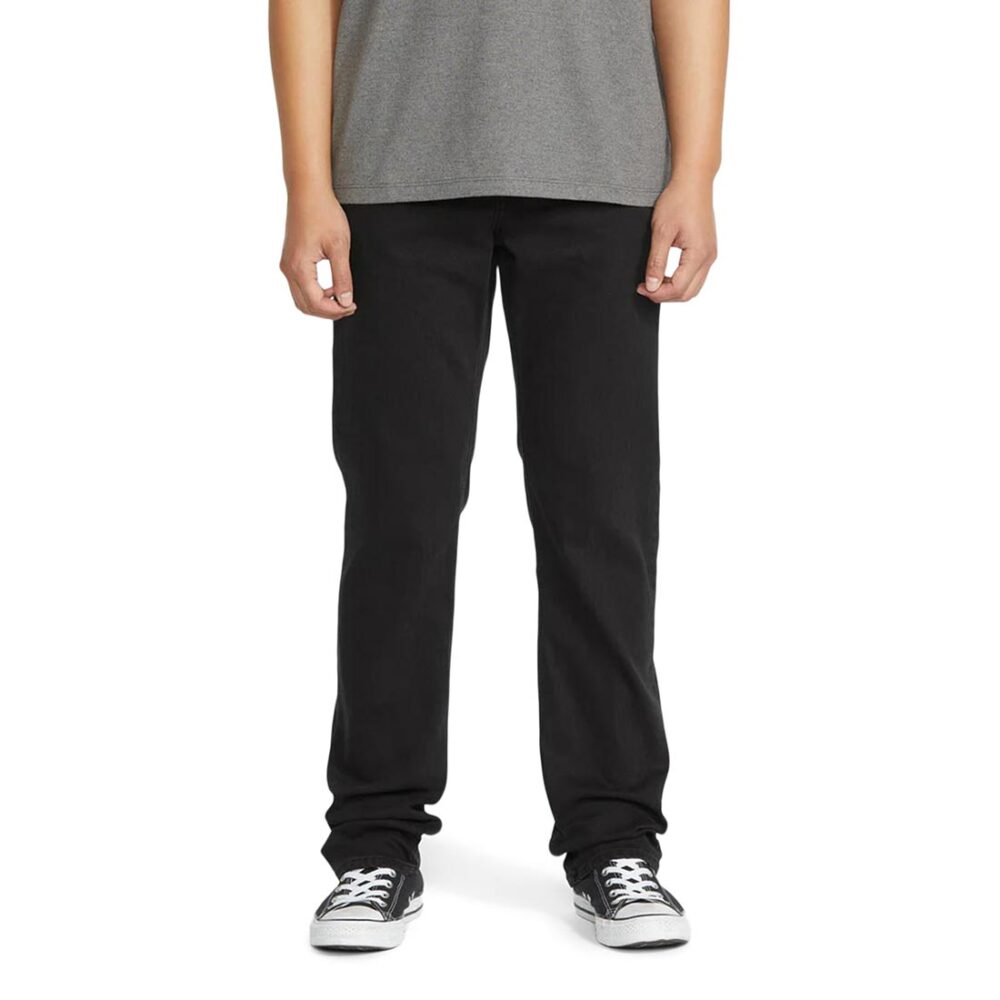 Volcom Solver Straight Fit Jeans - Concrete
