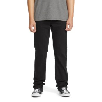 Volcom Solver Straight Fit Jeans - Blackout (SP26)