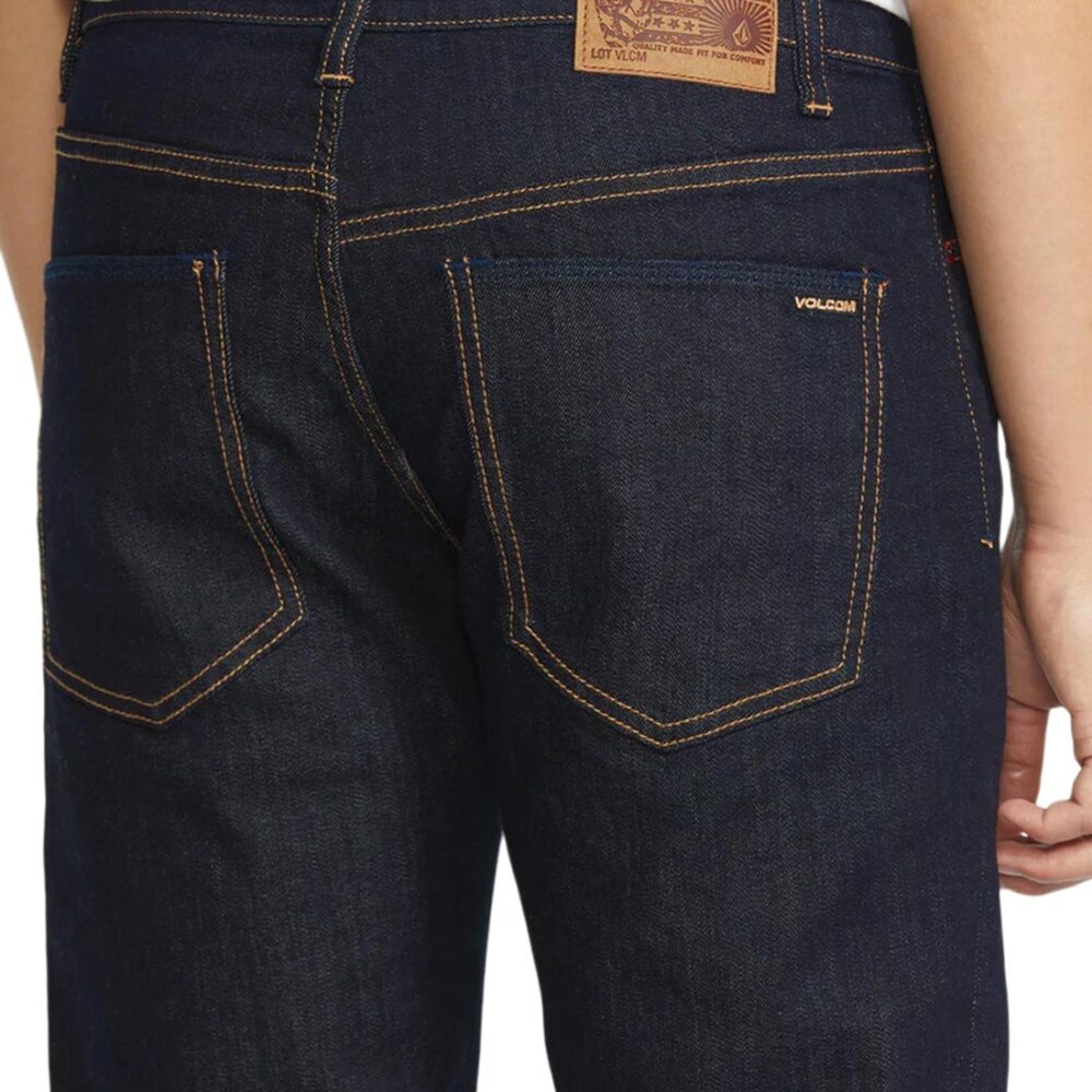 Volcom Solver Straight Fit Jeans - Rinse (SP26)