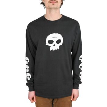 Zero Multi Skull L/S T-Shirt - Black
