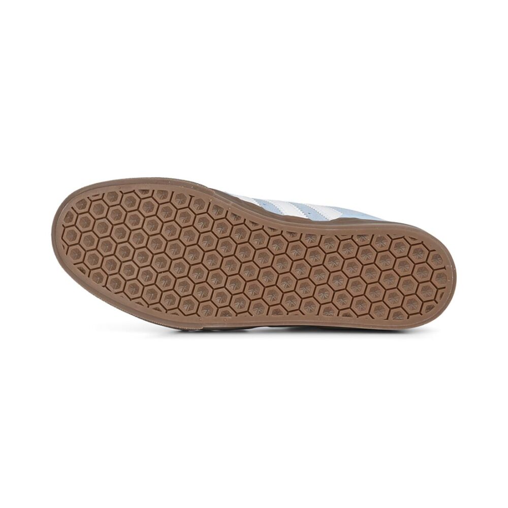 Adidas Busenitz Vulc II Skate Shoes - Clear Sky/White/Gum