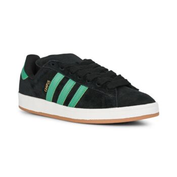 Adidas Campus 90s ADV Skate Shoes - Black/Green/White
