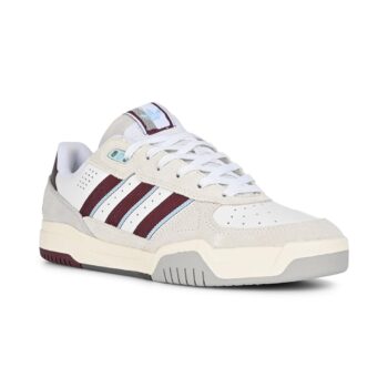 Adidas Tekkira Cup Skate Shoes - White/Maroon/Clear Sky