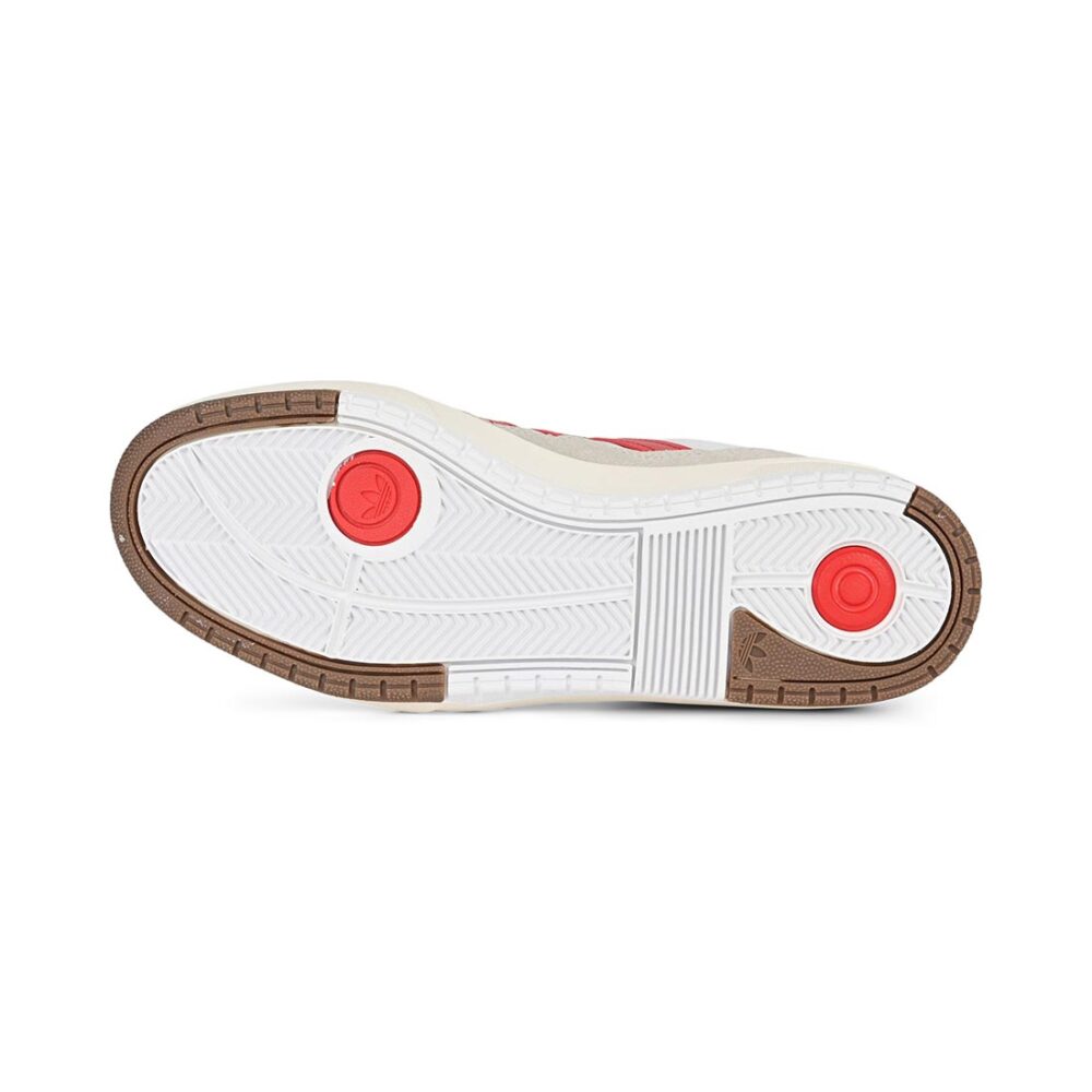 Adidas Tyshawn II Skate Shoes - White/Better Scarlet/Chalk White