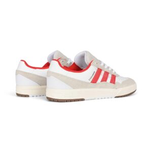 Adidas Tyshawn II Skate Shoes - White/Better Scarlet/Chalk White
