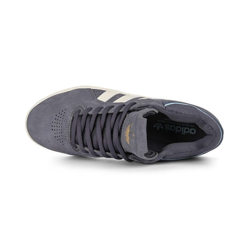 Adidas Tyshawn Skate Shoes - Aurora Onyx/Chalk White/Clear Sky