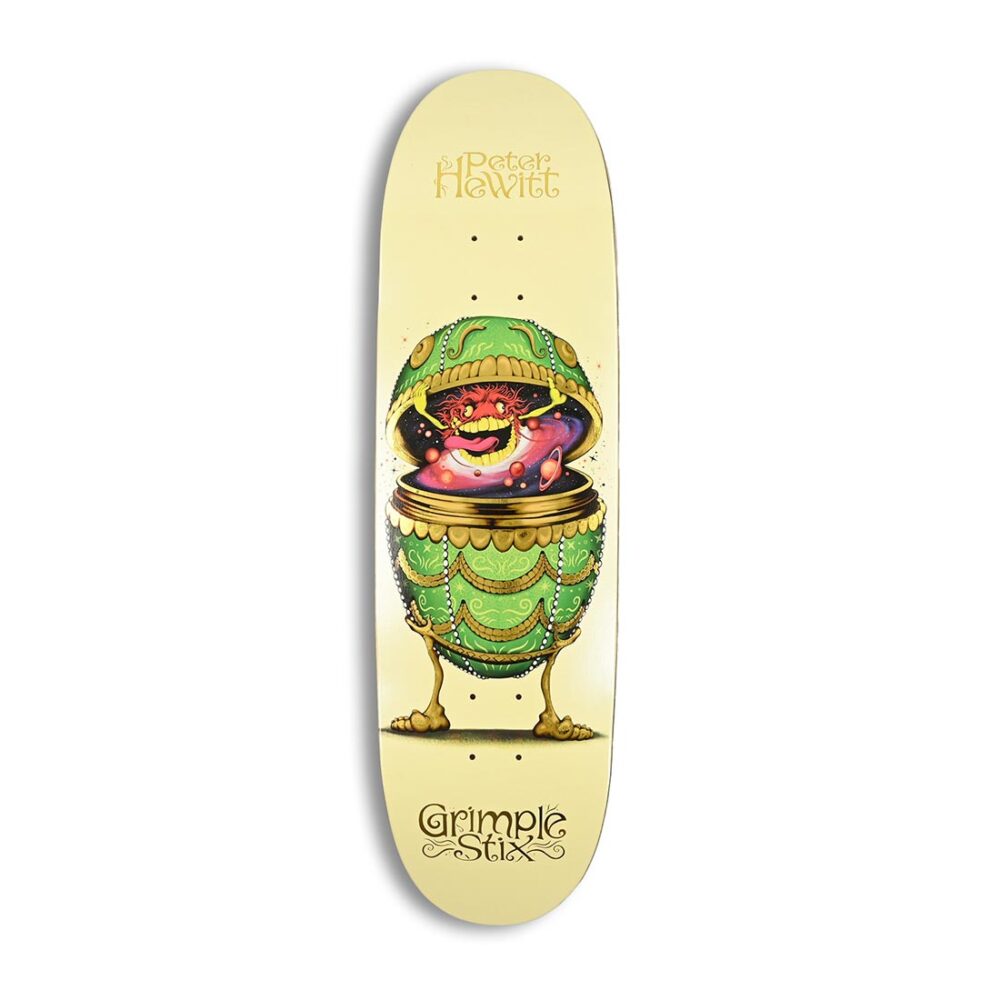 Anti Hero Hewitt Grimple Fabrage Egg 8.75" Skateboard Deck