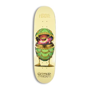 Anti Hero Hewitt Grimple Fabrage Egg 8.75" Skateboard Deck