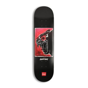Chocolate Alvarez Swanksi Panther Skateboard Deck - Black