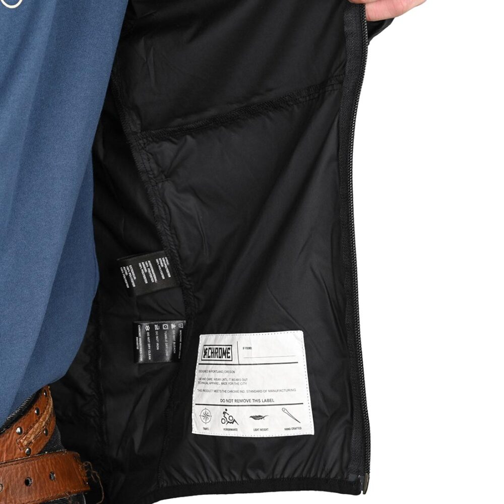 Chrome Cobra 2.0 Packable Jacket - Black