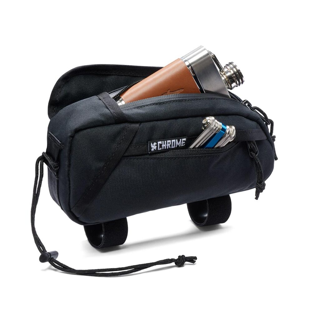 Chrome Holman 1L Top Tube Bag - Black