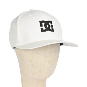 DC Cap Star 2 Flexfit Cap - White/Black