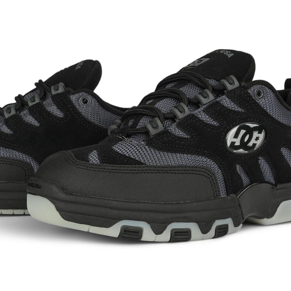 DC Hybrid OG Skate Shoes - Black/Grey