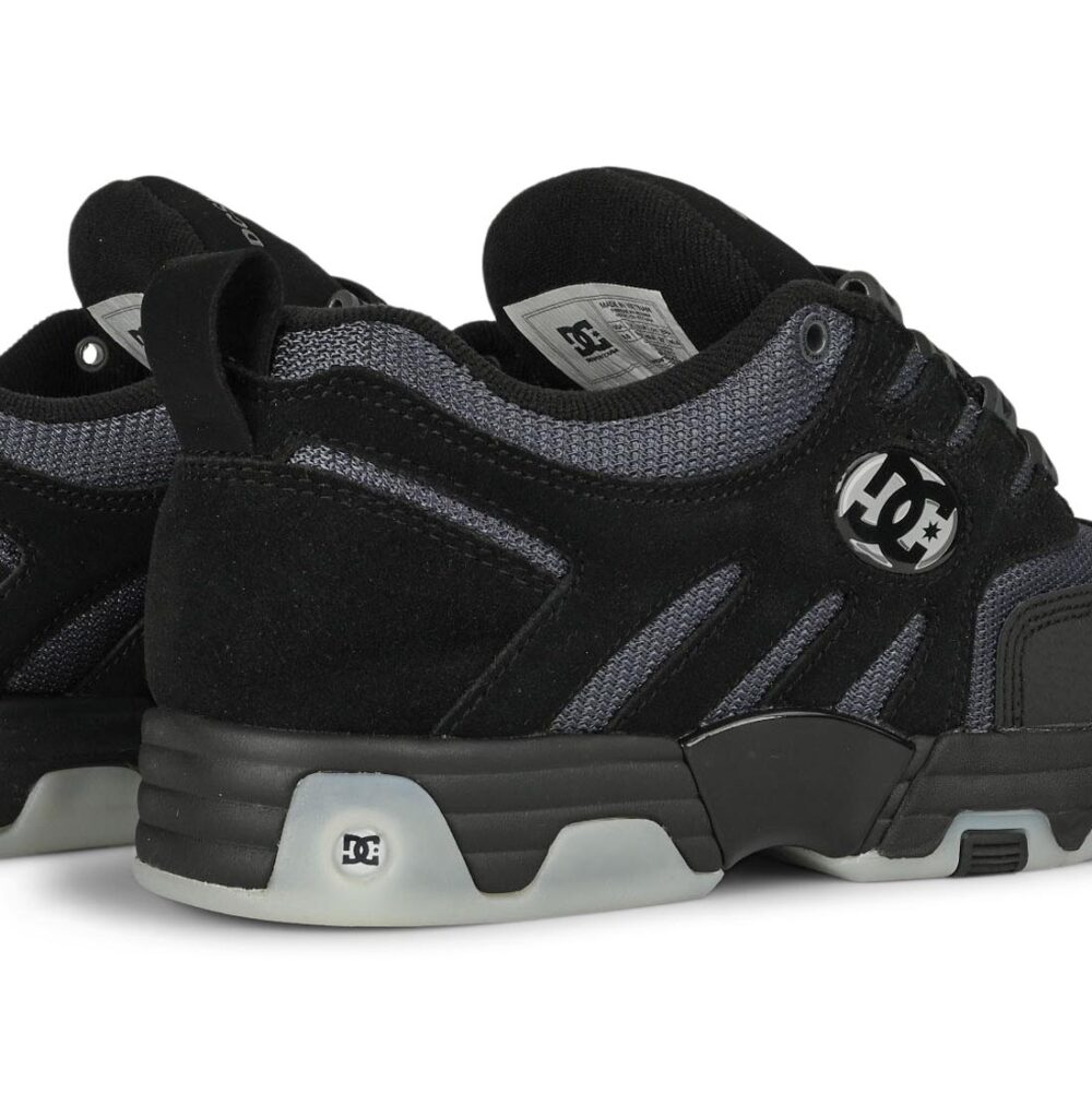 DC Hybrid OG Skate Shoes - Black/Grey