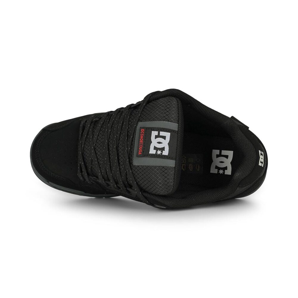 DC Stag WNT Skate Shoes - Black/Black