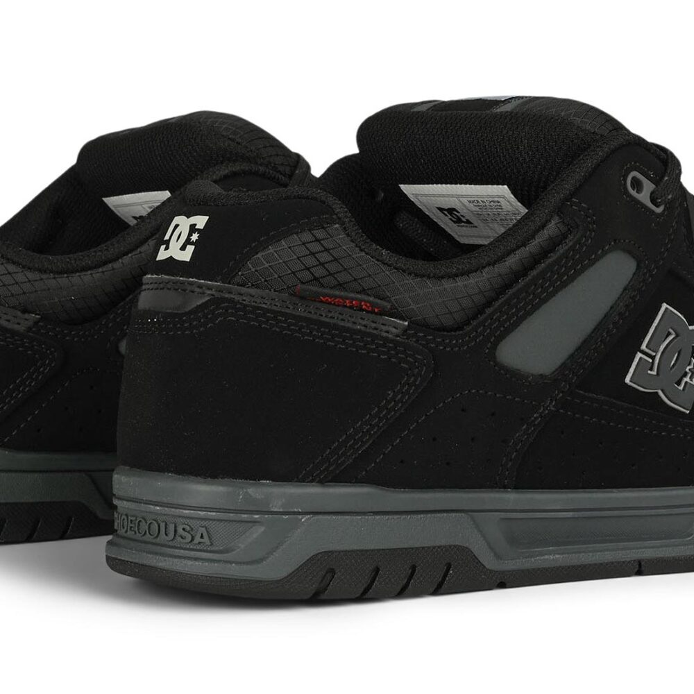DC Stag WNT Skate Shoes - Black/Black