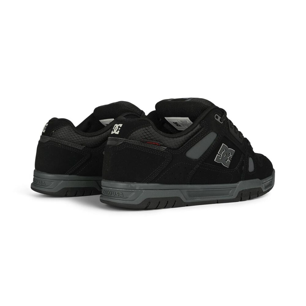 DC Stag WNT Skate Shoes - Black/Black