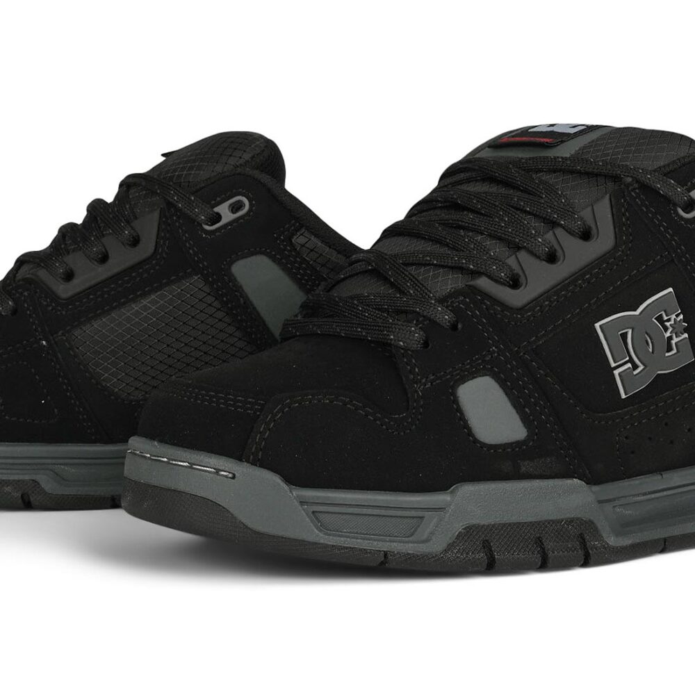 DC Stag WNT Skate Shoes - Black/Black