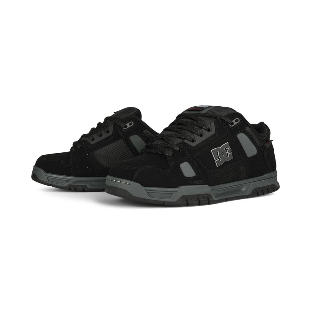 DC Stag WNT Skate Shoes - Black/Black