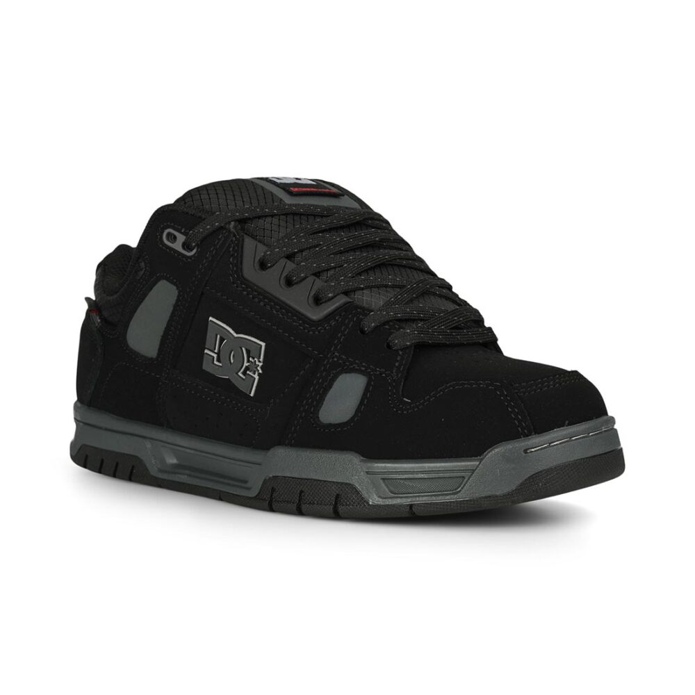 DC Stag WNT Skate Shoes - Black/Black