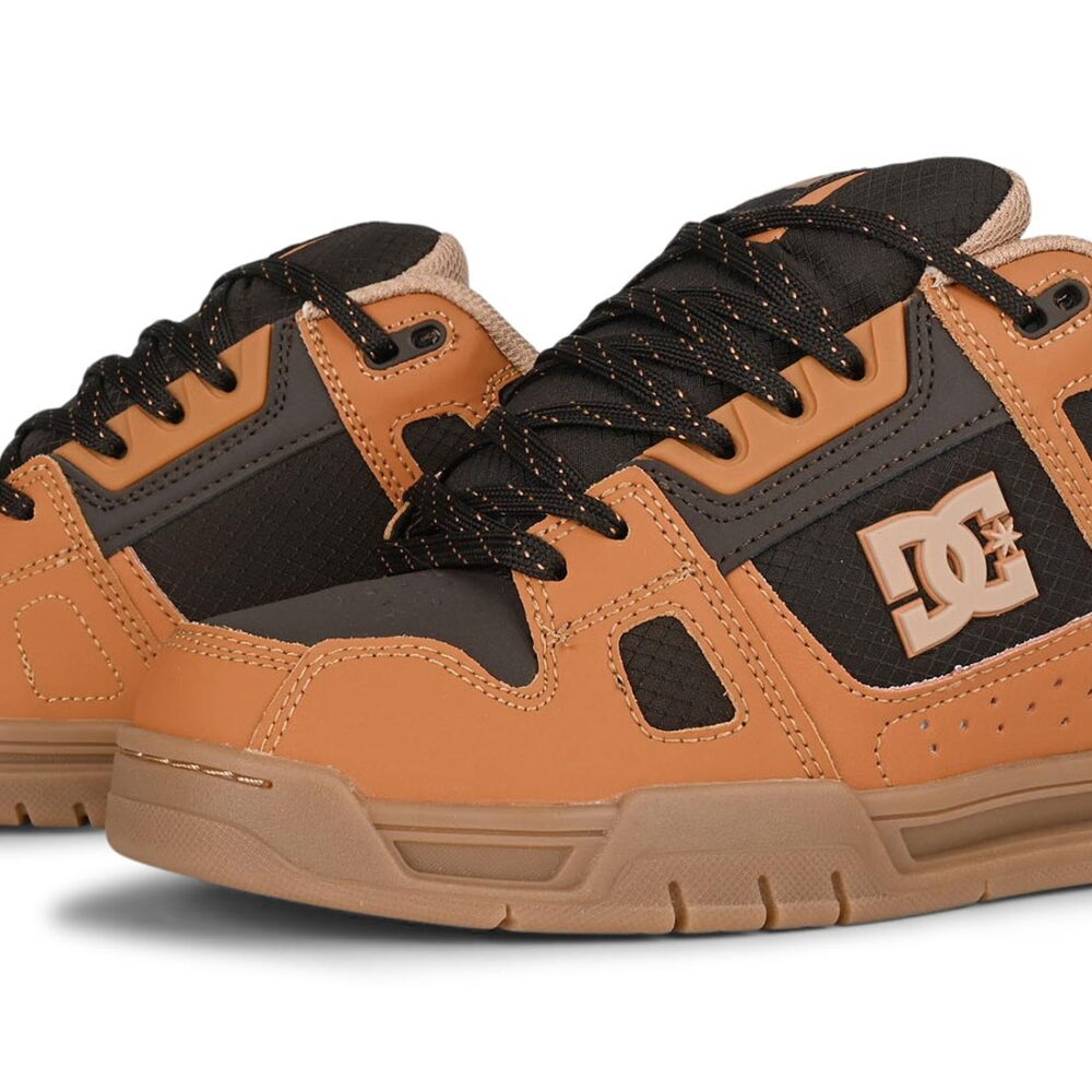 DC Stag WNT Skate Shoes - Sudanbrown
