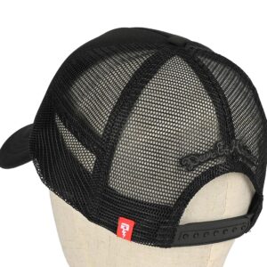 Deus Ex Machina Baylands Mesh Back Trucker Cap - Black