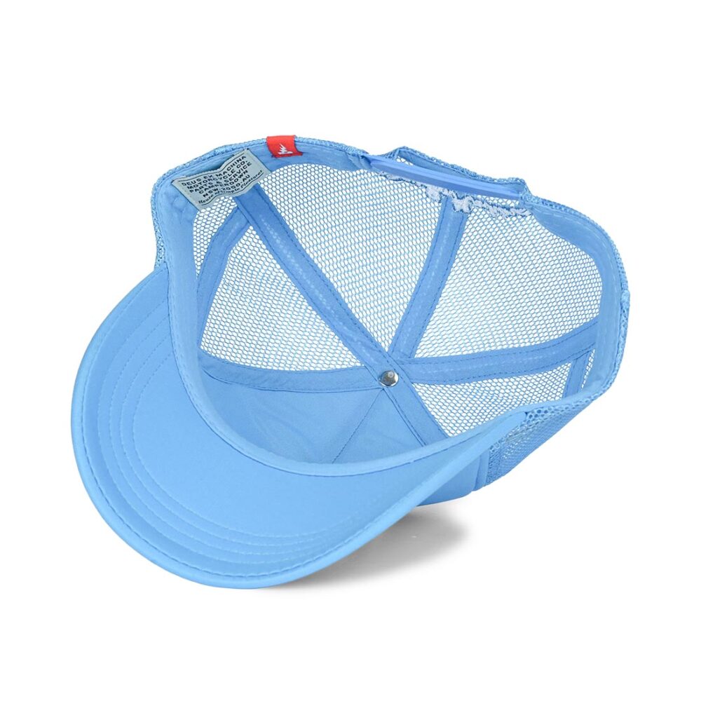 Deus Ex Machina Baylands Mesh Back Trucker Cap - Bonnie Blue