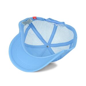 Deus Ex Machina Baylands Mesh Back Trucker Cap - Bonnie Blue