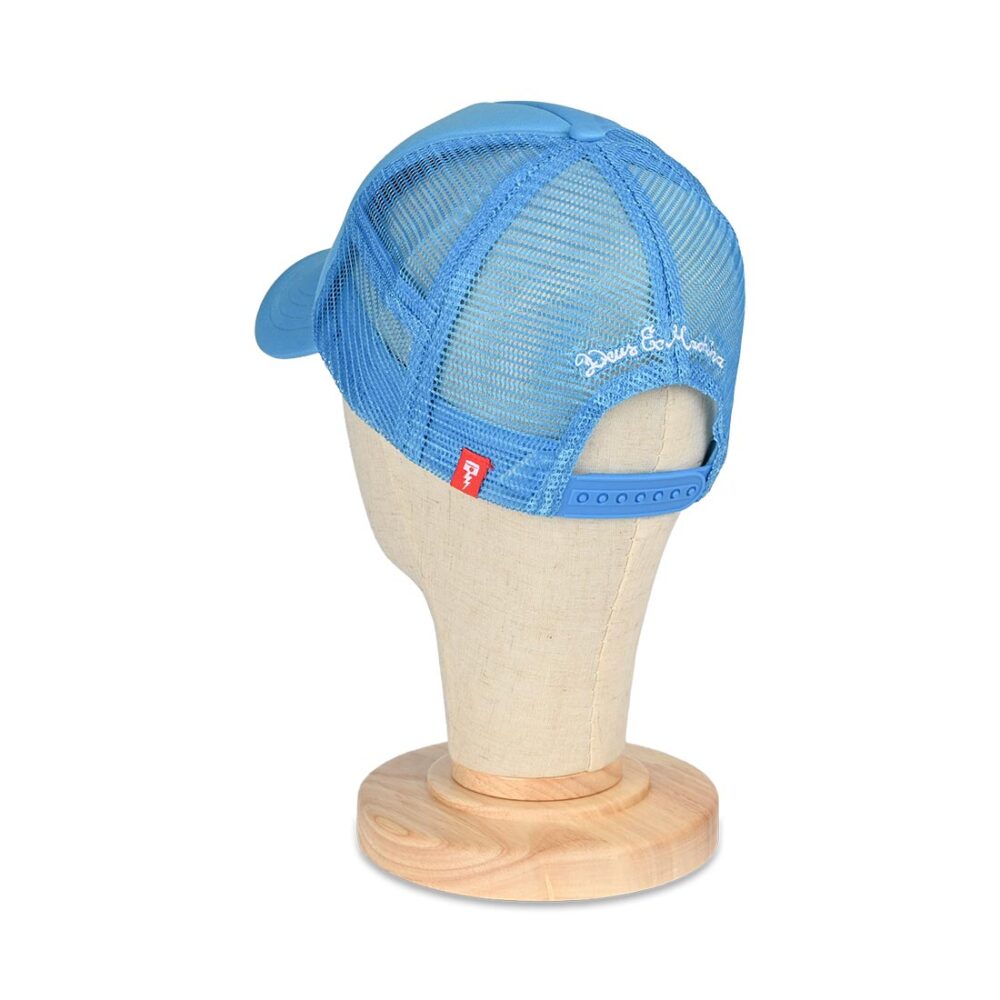 Deus Ex Machina Baylands Mesh Back Trucker Cap - Bonnie Blue