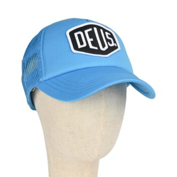 Deus Ex Machina Baylands Mesh Back Trucker Cap - Bonnie Blue