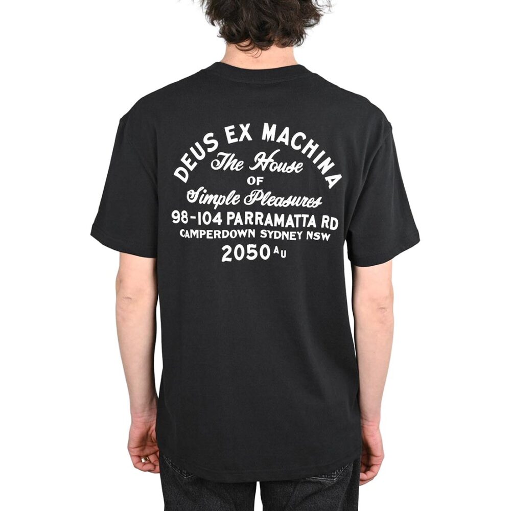 Deus Ex Machina Drovers Dog S/S T-Shirt - Black