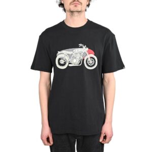 Deus Ex Machina Drovers Dog S/S T-Shirt - Black