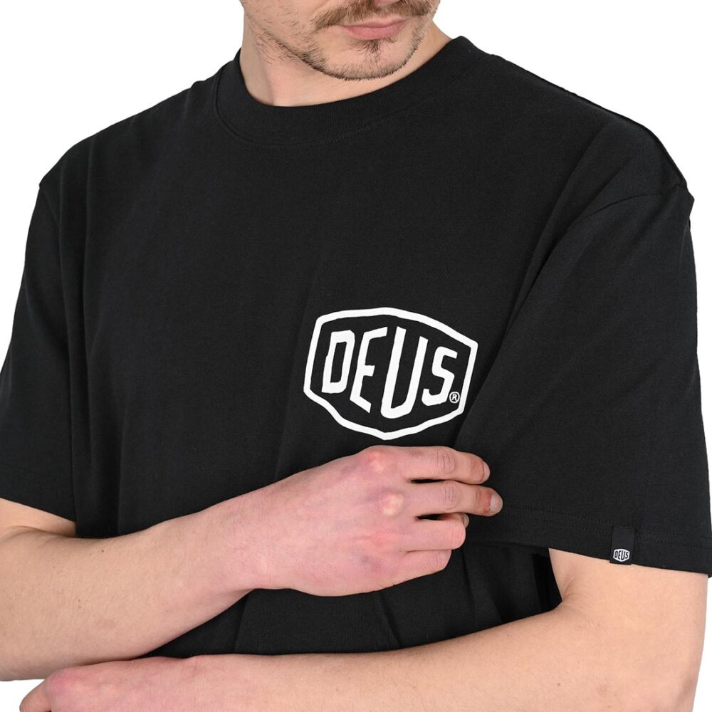 Deus Ex Machina Frontage S/S T-Shirt - Black