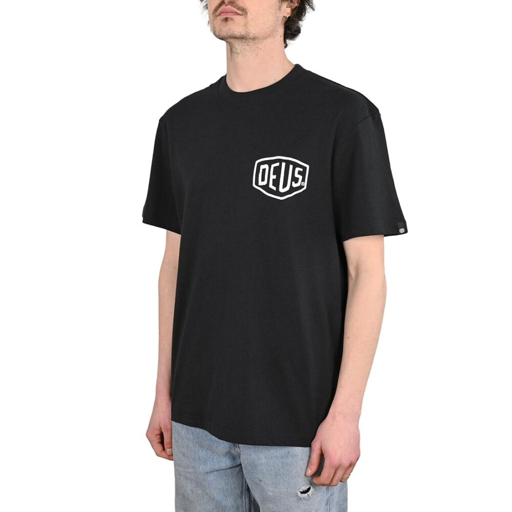 Deus Ex Machina Frontage S/S T-Shirt - Black