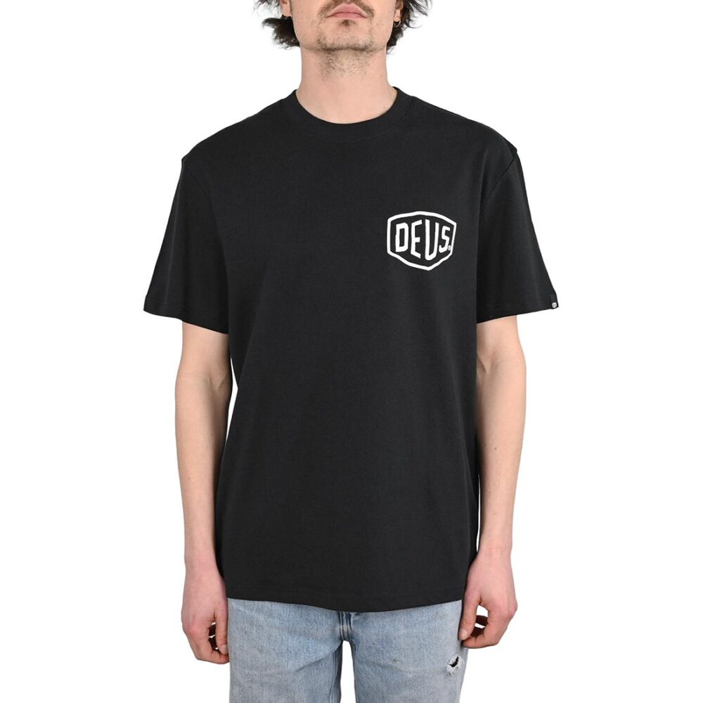 Deus Ex Machina Frontage S/S T-Shirt - Black