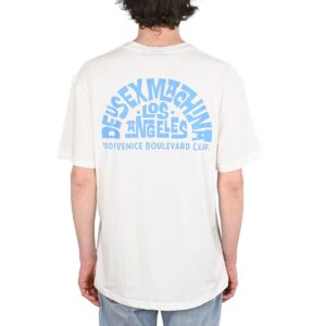 Deus Ex Machina Los Angeles Address S/S T-Shirt - Vintage White