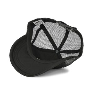 Deus Ex Machina Pill Logo Mesh Back Trucker Cap - Black (SP26)