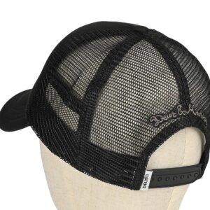 Deus Ex Machina Pill Logo Mesh Back Trucker Cap - Black (SP26)