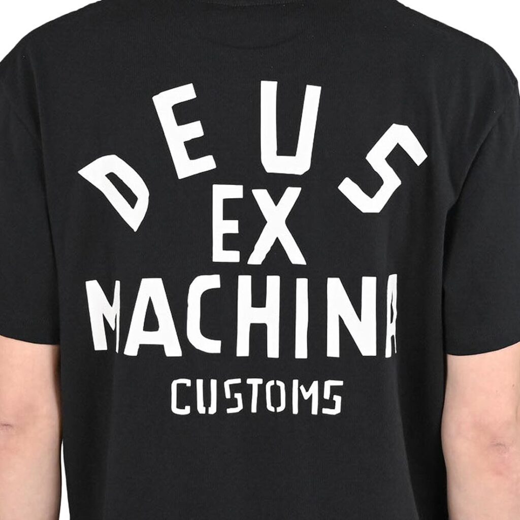 Deus Ex Machina Pisstin S/S T-Shirt - Black (SP26) - Supereight