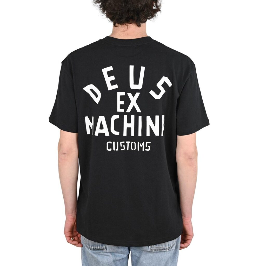 Deus Ex Machina Pisstin S/S T-Shirt - Black (SP26) - Supereight