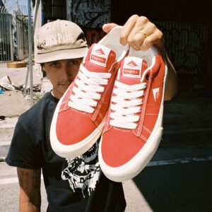 Emerica Moca Skate Shoes - Red
