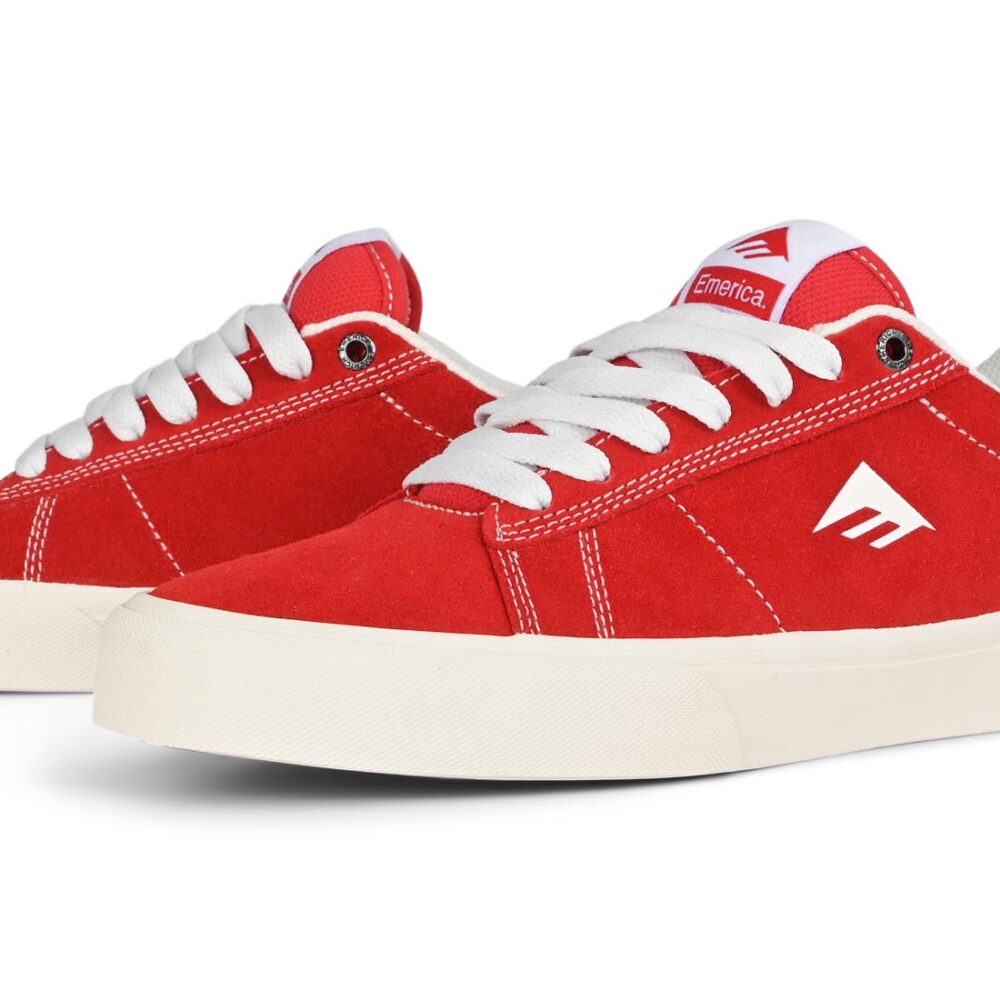 Emerica Moca Skate Shoes - Red